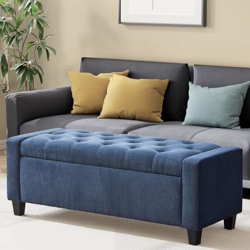 Fabric Storage Ottoman: Comfort & Style Combined - Image 4