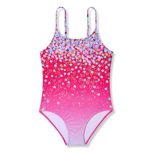Image of Zando Girls Bathing Suit Size 2-10 Years - Cute Toddler Swimsuit Girl Adjustable One Piece Swimwear for Summer Beach Wear