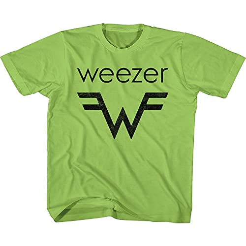 Amazon.com: Weezer Rock Band Weezer & W Logo Key Lime Toddler