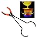 Produktbild TMISHION Tiegelzange, Stahl Tiegelzange Goldschmelzofen Halter Clamp, Goldschmelzofen Halter Clamp für Casting Edelmetalle Schmuckherstellung Werkzeug