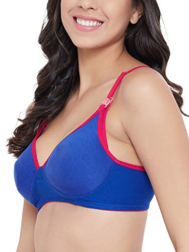 Image of Clovia Women's Cotton Non-Padded Non-Wired Feeding Bra