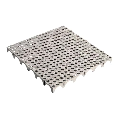 Floor Pallet Ventilation Mat, Reusable Airflow Grid for Storage & Staging, Grey- �O���[ [���s�A���i]