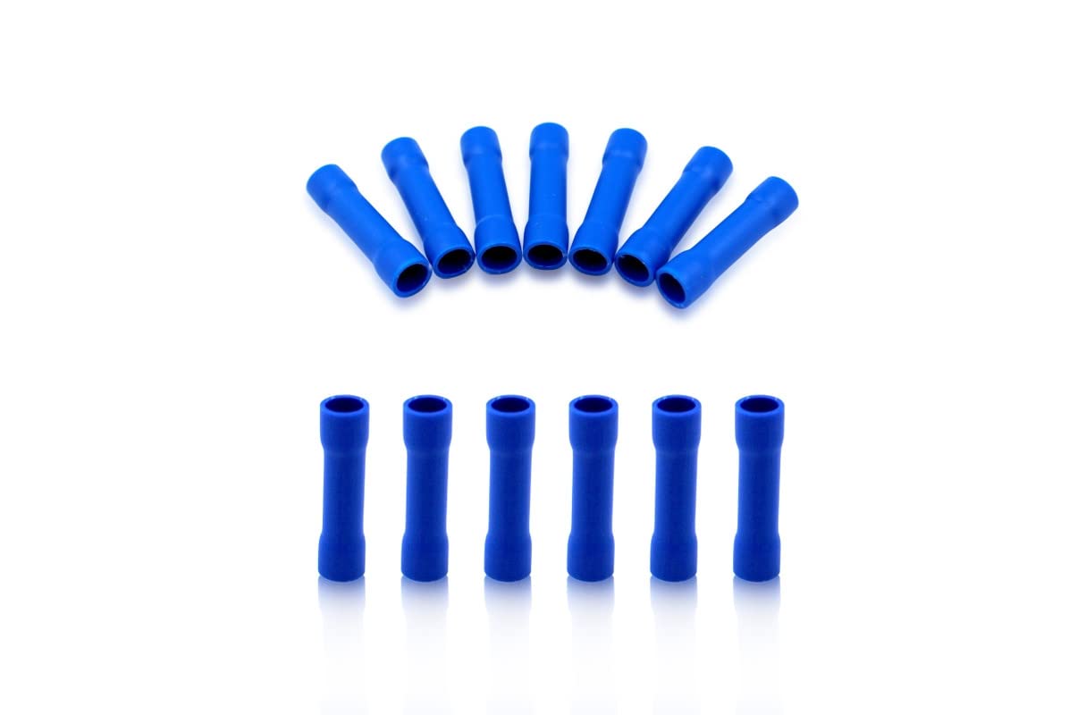 GLOBOMOTIVE Copper, PVC Fully Insulated 2.5 sq mm Butt Crimp Connector Electrical Wire Crimp Terminals (Pack of 300 Pieces, Blue) (B09Y9C7SVG) Amazon Price History, Amazon Price Tracker