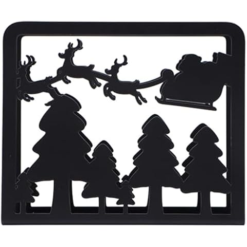 ULTECHNOVO Christmas Elk Design Napkin Holder Cover