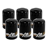 Set of 6 Engine Motor Oil Filters For American Motors Buick Cadillac Chevrolet GMC Hummer Isuzu