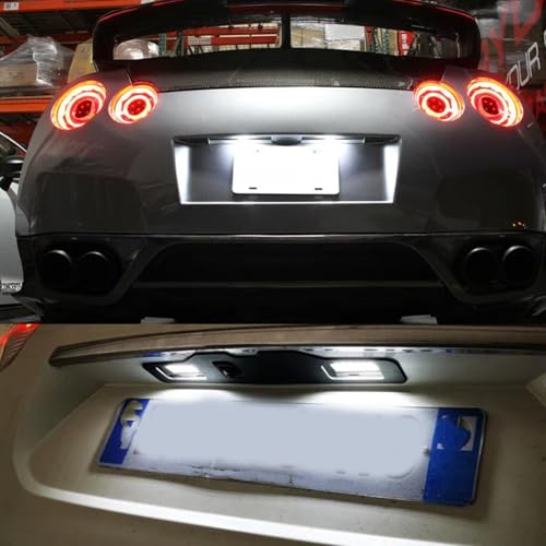 Luces de matrícula para coche que solucionan fallos en ITV 2