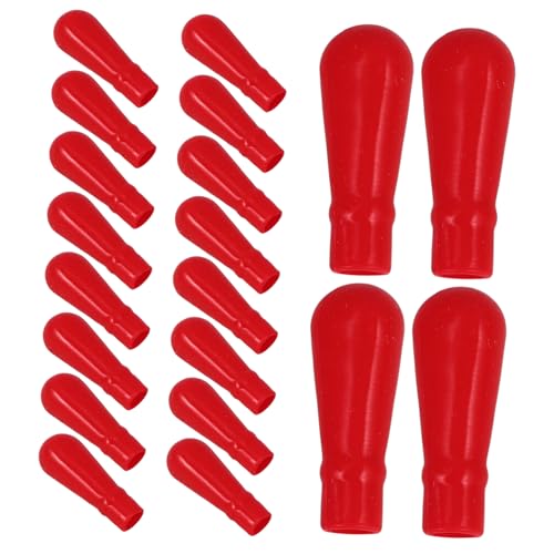 NAMOARLY 50pcs Eyedropper Head Caps Pipette Cap Conversion Leakproof for Lab Pipettes Easy Installation Cleaning