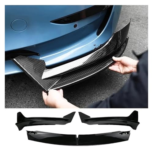 Becquet de lèvre avant Tesla Model Y diffuseur splitter à aérodynamisme accru - 5