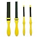 Tanjin Flat File Sanding Paper Stick Sandpaper With Handle Polishing Tool For Metal Wood Restoration Cabinets 4pcs