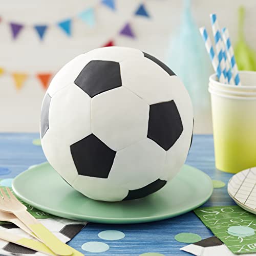 image for Wilton 3D Sports Ball Cake Pan Set, Aluminum Bakeware for Shaped Cakes