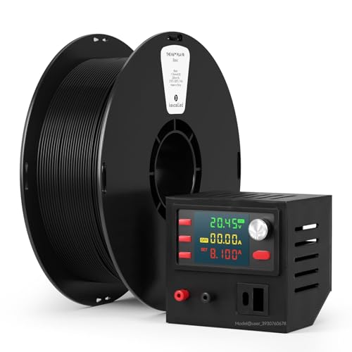 kexcelled PLA FR Filament 1.75 mm 1 kg Black, UL94-V0 RoHS