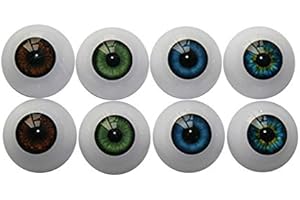 DoubleWood Pupilentes Verdes Halloween Eyeballs