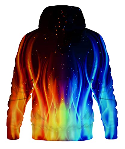 Laidipas Cool Hoodie Men's Novelty Sweatshiers Unisex 3D Graphic Hoodies Women Athletic Clothes Hooded Sweater S #TOP3
