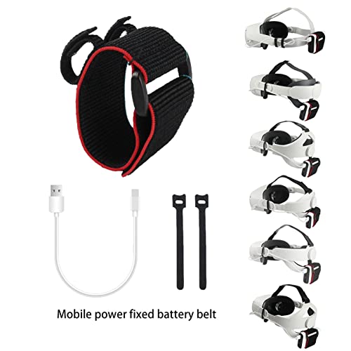 Alça De Bateria Para Oculus Quest 2 Acessórios Suporte De Bateria Para Qualquer Alimentação USB Alça