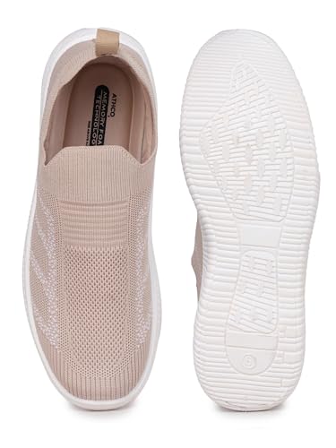 Image of ATHCO Womens Donna Shoes for Woman Soft Sole Women Shoes Memory Foam Walking Shoe for Women Slip on Shoe Woman Anti Skid Foot Wear for Ladies for All Day Walking