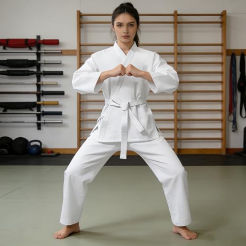 Uniforme de karaté respirant et léger pour entraînement intensif