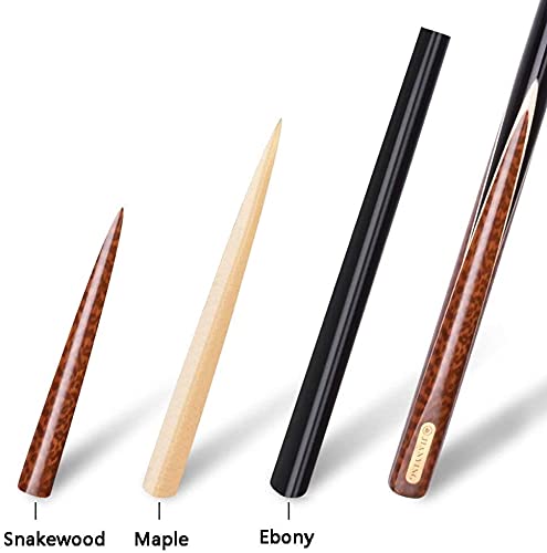 Taco de billar Snooker 145 cm Maple Handmade 19 oz miniatura 3