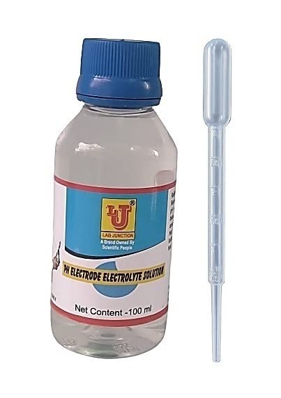 Refilling pH Electrode Electrolyte KCl 100 ml LJ-111 (k)