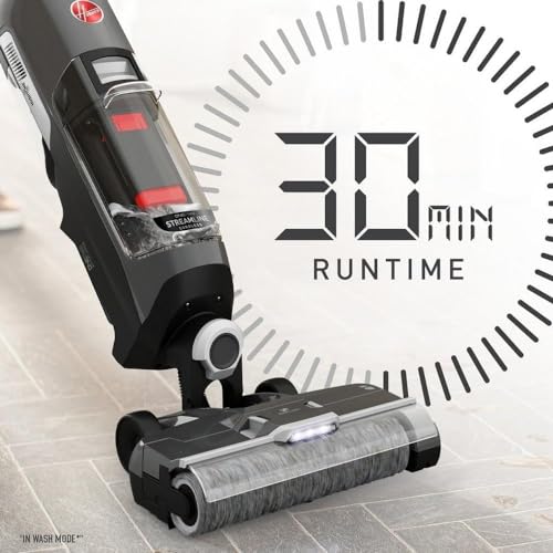Image of Hoover ONEPWR Streamline Cordless Hard Floor Cleaner, Wet Dry Vacuum, BH55400V + Hoover Pet Hard Floor Cleaner, Concentrated Pet Cleaning Solution for Hard Floor Machines, 64 oz, AH31451