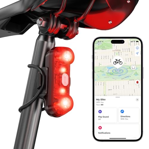 Chtoocy Bike Tail Light with GPS Tracker