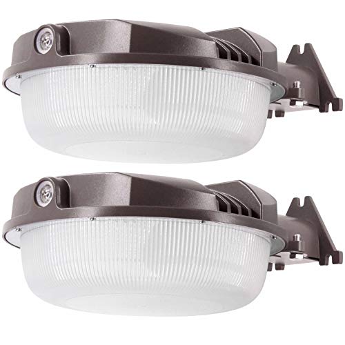 2Pack 70W LED Yard Light for LED Dusk to Dawn Light - Brightest 70 Watt - 9800 Lumens! - Perfect for use as an LED Yard Light, LED Barn Light or LED Security Light Photocell Included 2PK for 70W