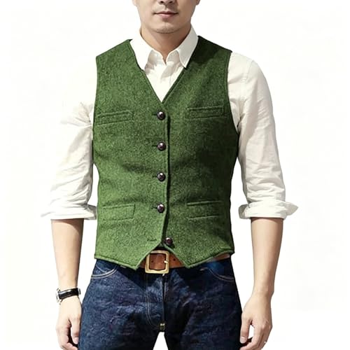 Chaqueta sin mangas para hombre perfecta para oficina negocios y eventos de noche