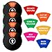 4 Pack Set Office Door Sign Do Not Disturb/Come in Welcome/Out of Office/In a Meeting/Back Soon/Working Remotely 6 Options Black Privacy Door Sign 6 inch