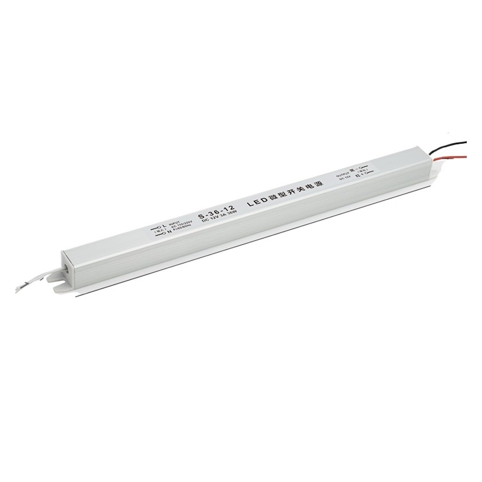 Transformateur LED 12V 3A 36W ultra-mince pour bande lumineuse