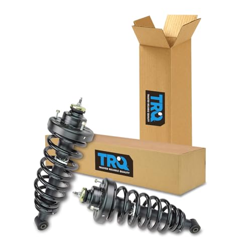 Image of TRQ Rear Strut and Spring Assembly Set 2 Piece | For 2006-2010 Ford Explorer 06-10 Mercury Mountaineer