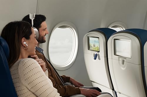 Twelve South AirFly Pro 2 Bluetooth 5.0 Transmitter/Receiver for TV to 2 Wireless Headphones – Wireless Adapter for AirPods, Car, Gym, Home, Use with Any 3.5 mm Audio Jack, Blue - Image 3