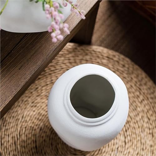 Vase rustique en grès de ferme terre cuite déco étagère