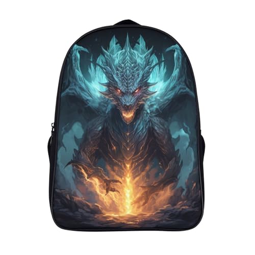 Sac à dos école motif dragon pour la rentrée scolaire des enfants et garçons
