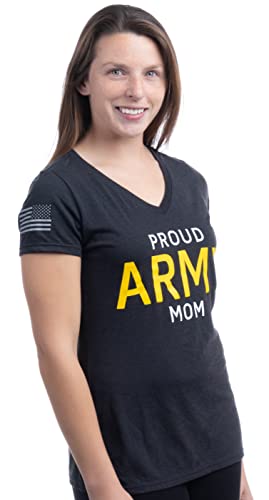 Proud Army Family | Licensed U.S. Military Infantry Armor Artillery Tee Shirt (T-Shirt) for Men Women3