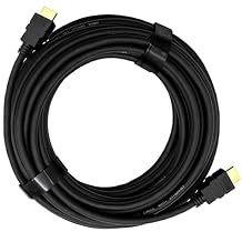 4K High-Speed HDMI Cable, 10 Ft Black Ethernet Cord, Compatible with TV, PS5, Laptop, Display, Projector, VR