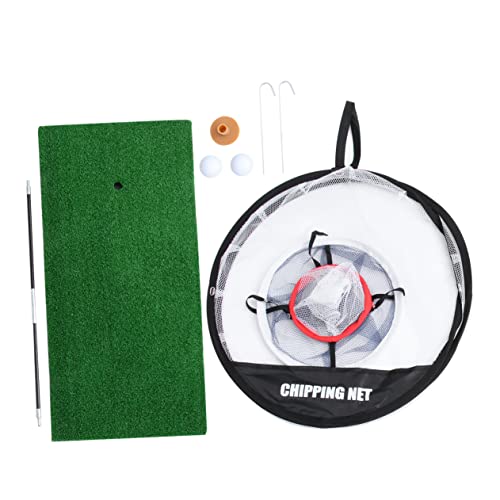 POPETPOP Chipping Pitching Cage Durable Practice Net for Use Perfect Training Aid for Golfers