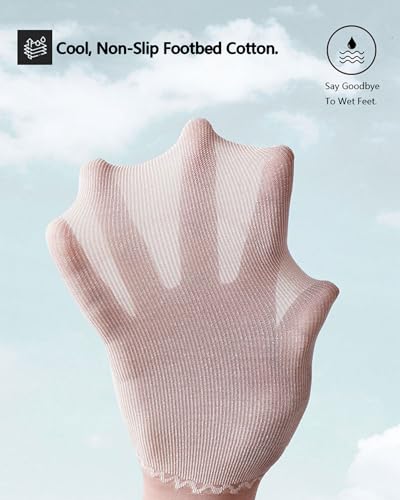 Image of 10-20 Pairs Nylon Socks for Women's Sheer Ankle Socks Reinforced Bottom and Toe Silk Thin Sole Elastic Socks