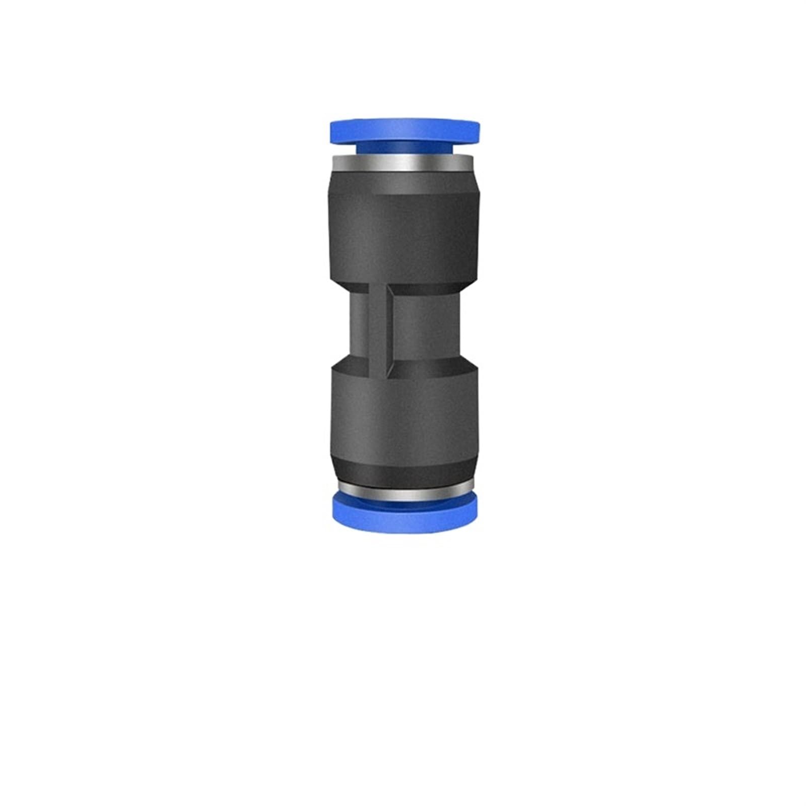Pneumatic Fitting Pipe Connector Quick Release Coupling 4 6 8 10 12mm PU PV PE HVFF PY PZA PK PM PSA Tube Connectors (Color : PU, Size : 6mm)