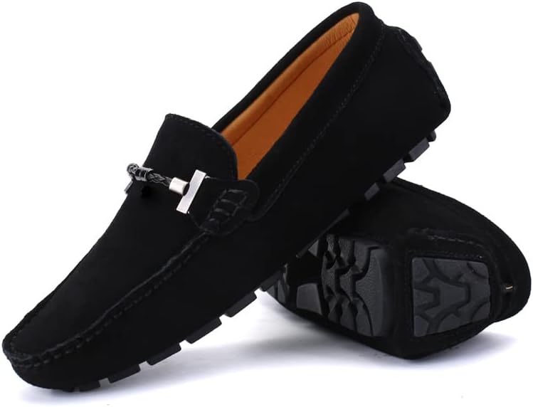 DCZTELG Penny Loafers for Men Casual Slip On Dress Moccasins Comfort Driving Boat Shoes - Image 3