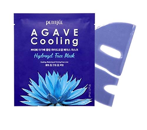 [Petitfee] Agave Cooling Hydrogel Face Mask 5ea