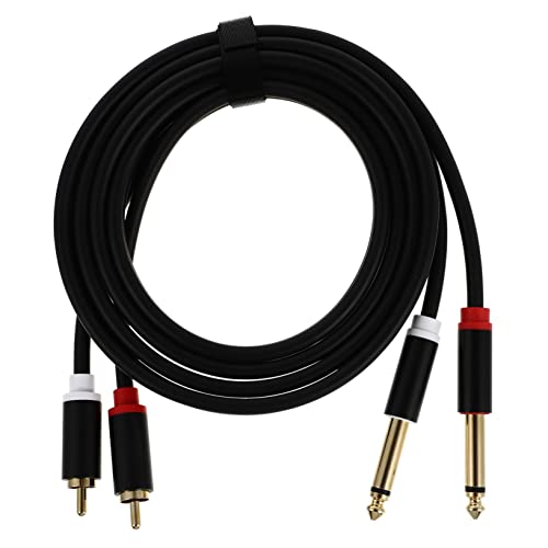 Cable de audio doble RCA CAXUSD con núcleo de cobre libre de oxígeno que elimina interferencias