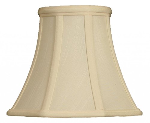 Image of Royal Designs Crackle Alabaster Mini Lamp & Bell Lampshade