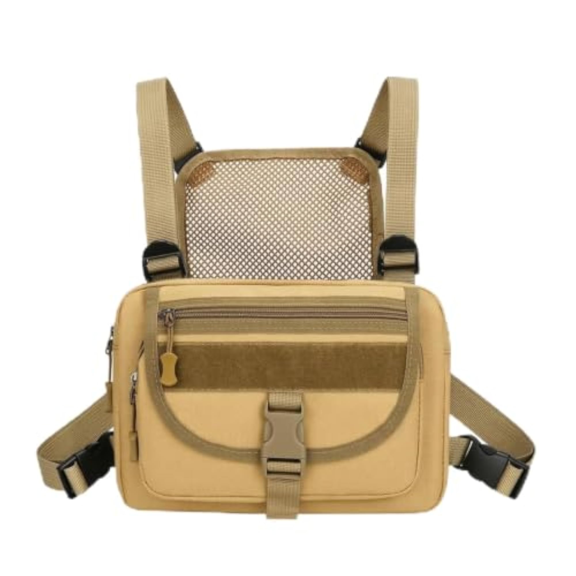 Lightweight Chest Bag with Adjustable Straps, Oxford Material