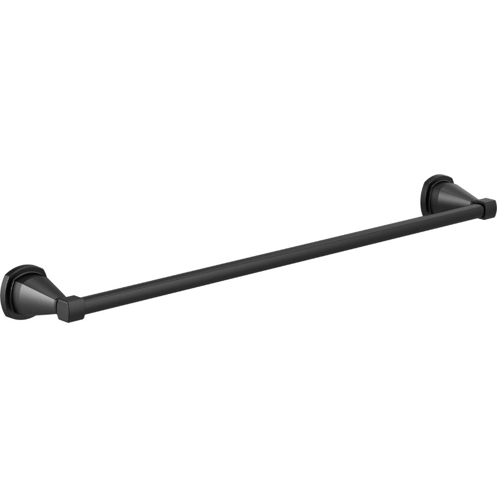 Delta Matte Black Hand Towel Bar - 8 Inch -12