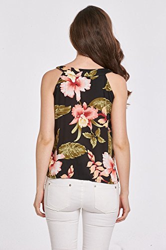 Image of Family Matching Hawaiian Clothes, Black Rafelsia | Lightweight 100% rayon • Family matching outfits • Beach vacations • Luaus • Cruises • Family photos