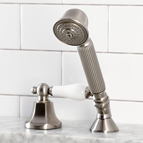 Douchette à main Kingston Brass KSK4308PLTR avec jet orientable et inverseur robuste