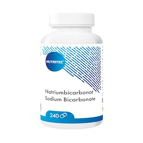 Nutritec Natrium Bicarbonate 240 Kapseln magensaftresistent 1000mg Natriumhydrogencarbonat pro Kapsel