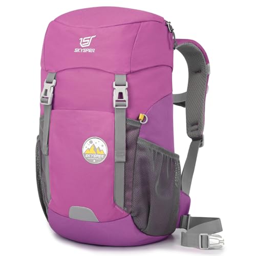 SKYSPER Zaino Bambino Gita 15L per Trekking Zainetto Bambina per Scuola Asilo Elementare 6-12 Anni