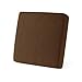 subrtex Couch Slipcover Chair Slip Loveseat Stretch Durable Sofa Cushion Cover Spandex Elastic Furniture Protector for Settee Seat, Small, Coffee