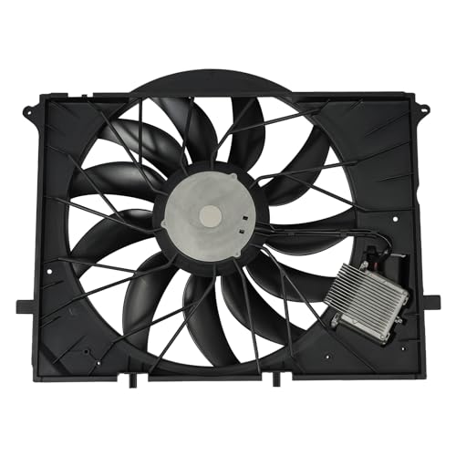 Ventilador de refrigeración del motor, 12 V, 4 pines, 11 aspas de nailon, repuesto directo para Mercedes-Benz Clase S W220 S280 S320 S350 S400 SL R230 CLK C209 CLS C219 Clase E W211 S211 W221