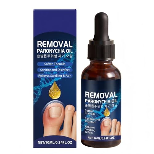 Aceite diario para la prevención de la paroniquia | Suaviza las uñas y calma la piel | 10 ml. Cuidado ligero para los pies, ideal para llevar siempre contigo.
